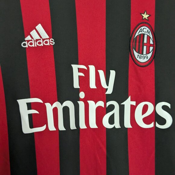 2017/18 Retro AC Milan Soccer Jersey Men’s Size M - Picture 5 of 12